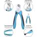 Gonicc Dog & Cat Nail Clippers with Safety Guard for Large & Medium Breeds + Free Nail File - Razor Sharp Blades - Buy Online on GoSupps.com