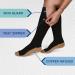 TheraMagic Zipper Compression Socks 20-30mmHg Closed Toe Copper Zippered Stocking 3XL Black - Buy Online on GoSupps.com