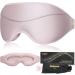 BeHoomi Premium 3D Ergonomic Sleep Mask for Women and Men - Upgraded Light Blocking, Comfortable Blindfold for Anytime, Anywhere - 2 Pack - Buy Online on GoSupps.com
