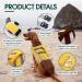 Kuoser Dog Life Jacket - Durable & High Buoyancy Floating Vest for Small Medium & Large Dogs - Safety Swimming Vest in Yellow XL - Buy Online on GoSupps.com