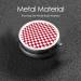 Red Checkered Mini Round Pill Box | 3 Compartment Portable Pill Organizer for Travel Home & Office Use - Buy Online on GoSupps.com