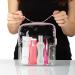 BORSALI TSA Approved Clear Toiletry Bag - Quart Size Organizer for Travel Liquids - Rose - Buy Online on GoSupps.com