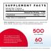 Jarrow Formulas L-Tryptophan 500mg - 60 Veggie Capsules | Improve Mood & Sleep - Buy Online on GoSupps.com