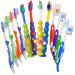 Children's Toothbrushes Bulk Pack of 12 Manual Children's Toothbrushes (Classic Set)