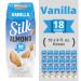 Vanilla Silk Almond Milk Singles - Dairy-Free, Vegan, Non-GMO - 8 fl oz (Pack of 18) - Buy Online on GoSupps.com