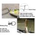 RIKIMARU Fishing Swivels Duo Lock Snap Ball Bearing Stainless Barrel High Speed Rotating Silvery 0#-30LB-50pcs - Buy Online on GoSupps.com