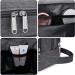 WANDF Toiletry Bag Water-Resistant Nylon Travel Wash Bag Lightweight Dopp Kit for Men and Women (A-Denim Grey) - Buy Online on GoSupps.com