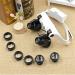 Lightweight Magnifying Glass Led10X 15X 20X 25X Interchangeable Double-Eye High-Definition Magnifying Glass for Identification Watch Repair Tool Lofty Ambition - Buy Online on GoSupps.com