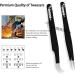 ZAMAHA UK Boot Shape Curved Volume Tweezers - Japanese Stainless Steel - Precision Angled Tip for 3D 4D 6D Lash Extensions (Black) - Buy Online on GoSupps.com