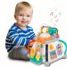 Children's play Interactive motor cubes - educational player baby toy activity center for toddlers with 20 different games motor toys (KP3707)