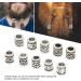 Viking Beard Beads & Nordic Dreadlock Beads - DIY Craft Jewelry & Hair Accessories - Buy Online on GoSupps.com