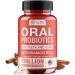 Tuthi Oral Probiotics for Mouth Bad Breath - Dental Probiotic for Bad Breath Treatment for Adults - Chewable Probiotics for Women & Men - Oral Health Probiotics - 60 Lozenges Cinnamon Flavor Cinnamon Roll 1 Count (Pack o...