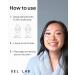 REGLOW Hyaluronic Acid & Caffeine Eye Gel Patches - Hydrating Korean Mask for Wrinkles Dark Circles & Puffiness - 60 Patches - International Shipping - Buy Online on GoSupps.com