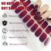 Gel Nail Stickers 20 Stickers Gel Nail Wraps Soft Self Upgrade Full-Cured Gel Nail Strips Adhesive Gel Nail Stickers Salon Lasting for 15 Days Gel Nail Strips No Need UV/LED Lamp (Red Gradient) - Buy Online on GoSupps.com