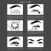 DIY Eyelash Extensions - 3D Individual Lashes Set with C Curl, 10MM Volume Clusters - Buy Online on GoSupps.com