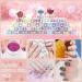 Milai Dipping Powder Nails Set - 12 Colors 72W UV/LED Lamp & Nail Cutter | Best Acrylic Nail Starter Kit for 3D Nail Art & Design - Buy Online on GoSupps.com