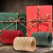 CREATRILL Raffia Ribbon Set - 3 Rolls (1080 ft) Red Green Natural Paper Twine for Christmas - Buy Online on GoSupps.com