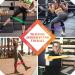 Nooncrazy Fitness Straps: 5 Set Natural Latex Resistance Bands for Pilates Strength Training & Physiotherapy - 100% Durable 5 Strength Levels - Buy Online on GoSupps.com
