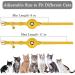 Oopsdoggy Leather Airtag Cat Collar with Bell - Tear-Resistant GPS Collar for Cats & Small Dogs - Light Yellow | Apple Airtag Holder - Buy Online on GoSupps.com