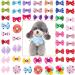 Berkelen 50-Piece Dog Hair Accessories Set Rubber Band Loops & Arches for Long-Haired Pets Perfect for Dogs & Cats - Buy Online on GoSupps.com