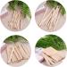 Whaline 4 Style Assorted Wax Spatulas - 500 Piece Wood Craft Sticks - Buy Online on GoSupps.com