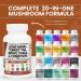 Lions Mane 3000mg 20in1 Mushroom Supplement with Turkey Tail, Reishi, Cordyceps, Chaga, Maitake, and More - Cognitive Energy Focus Pills USA - Buy Online on GoSupps.com