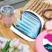 Sanitary Napkin Storage Bag - Solar System Planet Color5445 | GIAPB Period Tampon Makeup Pad Pouch - Buy Online on GoSupps.com