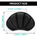 Sibba Heel Grips Shoes Pads - 2 Pairs | Self-Adhesive Foot Cushions for Women/Men | Thick Inserts for Large Shoes | Anti-Blister Liners | Black - Buy Online on GoSupps.com