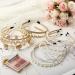 White Faux Pearl Bridal Headband Set - 12 Styles | Wedding Hair Accessories for Women - Buy Online on GoSupps.com