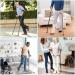 Aluminum Forearm Crutches Lightweight Non-Slip Crutches for Adults Height Adjustable Folding Crutches for Walking Balanced Walker Medical Mobility Accessories (Pink) (Black) Warm as Ever - Buy Online on GoSupps.com