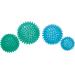 Reflex Ball Gym Ball - Green Transparent 8 cm Knobbly Hedgehog Massage Ball for Optimal Fitness - Buy Online on GoSupps.com