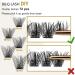 D Curl 10mm Eyelash Clusters | Mega Volume Individual Cluster Lashes | DIY Soft Fluffy Extensions - 72 Clusters - Buy Online on GoSupps.com