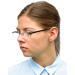 Shop Mini Rimless Reading Glasses - Rectangular Lenses Stainless Steel Frame 2.0 Diopters for Men & Women - International Shipping Available - Buy Online on GoSupps.com