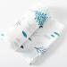 Norinori Muslin Squares Baby Swaddle Blanket - 100% Soft Cotton, Breathable & Durable - Blue, 47x47inch - Multi-Use, Reusable Newborn Essentials - Buy Online on GoSupps.com