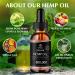High Potency Hemp Oil (2 Pack) | Maximum Strength Organic USA Grown | Natural Vegan Non-GMO | C02 Extraction - Buy Online on GoSupps.com