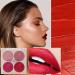 Matte Cream Lip Gloss & High Pigment Lipstick Palette - Professional Makeup Set (1g Pack #02) - International Shipping Available - Buy Online on GoSupps.com