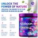 Mushroom Powder Supplement 2200mg - 11 in 1 Powder Blend - Organic Lions Mane Reishi Cordyceps Chaga Turkey Tail Mushroom Extract Supplement - Memory & Brain Support - Bottled in USA - 60 Servings - Buy Online on GoSupps.com