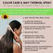 DermOrganic Color Care with Sunflower Anti-Fade Extract - Sulfate-Free 8-WAY THERMAL SPRAY 8 Fl Oz - Buy Online on GoSupps.com