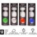 GoSports Light Up LED Golf Balls 12 Pack - Impact Activated with Timer | Glow in the Dark Golf Balls - Buy Online on GoSupps.com