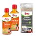 Poliboy Fix -Neu Politur Hell - Furniture polish for bright lacquered woods - color -refreshing wood polish - 2x 100ml - with cotton cloth - Made in Germany 100 ml (2 -pack) light