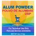 Alum Powder 4 oz - Premium Alumbre en Polvo for Various Uses - Buy Online on GoSupps.com