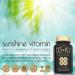 Vitamin D3 K2 Capsules | 5000 IU D3 & 100mcg K2 | 60 Capsules | USA Made Vegetarian Supplement | Bone, Muscle, Teeth & Immune Support - Buy Online on GoSupps.com