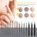 Blackhead Remover Pimple Popper Tool Kit - 19 Pcs Professional Extractor Set for Face and Nose - Stainless Steel Comedone and Whitehead Extractor with Metal Case (Black) - Buy Online on GoSupps.com