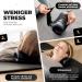 ESTIO Neck Extension with Heat - Tease Stretcher for Neck Pain Relief & Headache Savior - Orthopedic Dark Blue Cloudy Neck Support - Buy Online on GoSupps.com