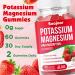 Potassium Magnesium Gummies High Absorption Magnesium Glycinate D3 & B6 Potassium Citrate - for Muscle Support Leg Cramps & Electrolyte Balance - Vegan Non-GMO Strawberry Flavor 60 Count 1pack - Buy Online on GoSupps.com