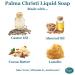 Baar Palma Christi Liquid Soap | 18 oz - Natural Moisturizing Cleanser for All Skin Types | Shop Internationally - Buy Online on GoSupps.com