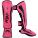 Venum Kids Elite Shinguards Neo Pink Medium: 6-8 Years
