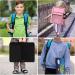 TreochtFUN Kids Art Portfolio 15x18 - A3 Organizer Case for Child Artwork - Black Art Bag with Tote and Backpack - Buy Online on GoSupps.com