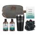 Thank You Gifts For Men - Men's Gifts Shower Set w/Tumbler - Employee Appreciation Gifts For Men - Unique Congratulation Promotion Encouragement Gifts for Dad Man Him Teacher Friend Coworker Groomsman