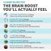 12-in-1 Nootropic Brain Supplement with Caffeine Anhydrous: Ginkgo Biloba for Brain Support, Memory and Focus - B12, Alpha GPC, L Theanine and Choline Supplements with Bioperine with 1321mg (60ct) 60 Count (Pack of 1) - Buy Online on GoSupps.com